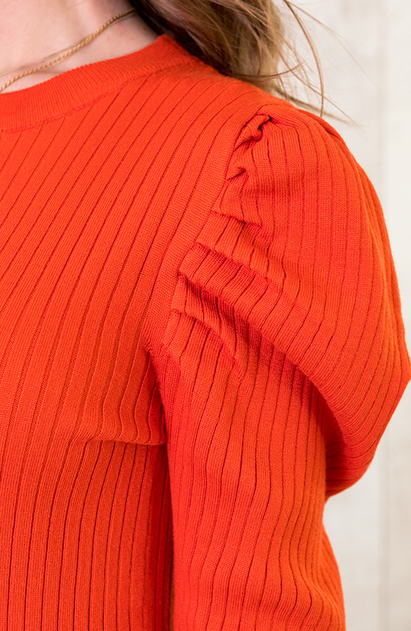 Stretch Jurk Koraal – shoparchief, foto 4