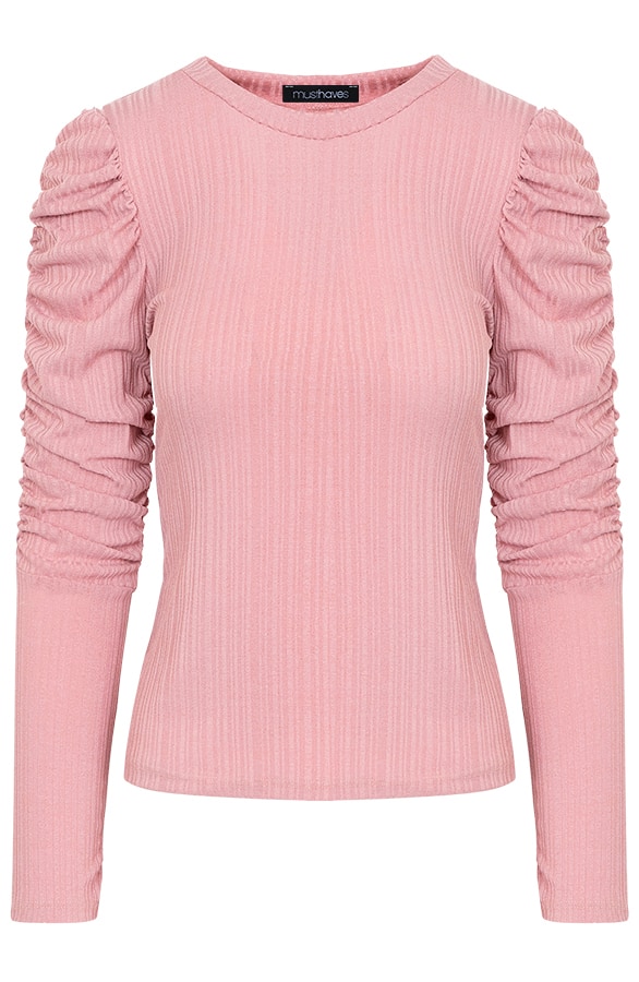 Sleeve Met Pofmouwen Roze – shoparchief