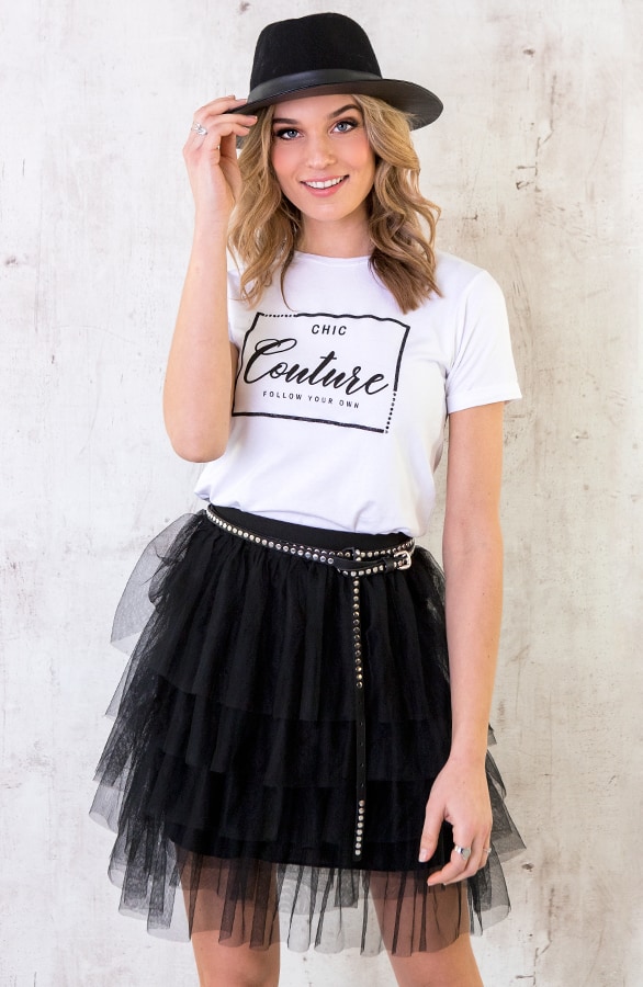 Tule Rok Dames Zwart – shoparchief, foto 3