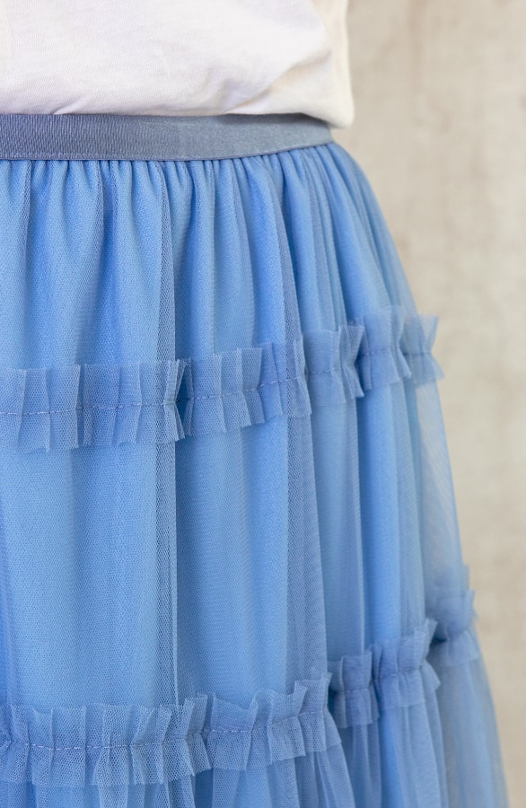 Tule Rok Jeansblauw – shoparchief, foto 7