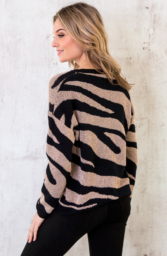 Zebra Trui Deluxe Dames – shoparchief, foto 4