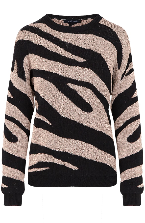 Zebra Trui Deluxe Dames – shoparchief