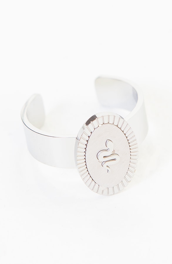 Zegelring Snake Zilver – shoparchief, foto 2