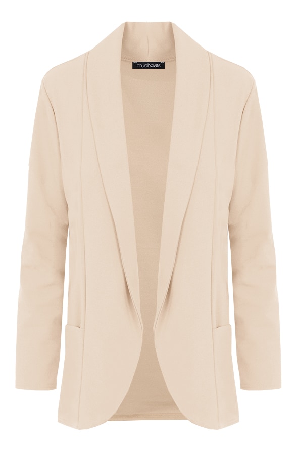 Basic Blazer Beige – shoparchief