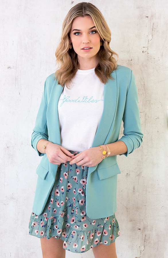 Good Vibes Top Babyblauw – shoparchief, foto 3