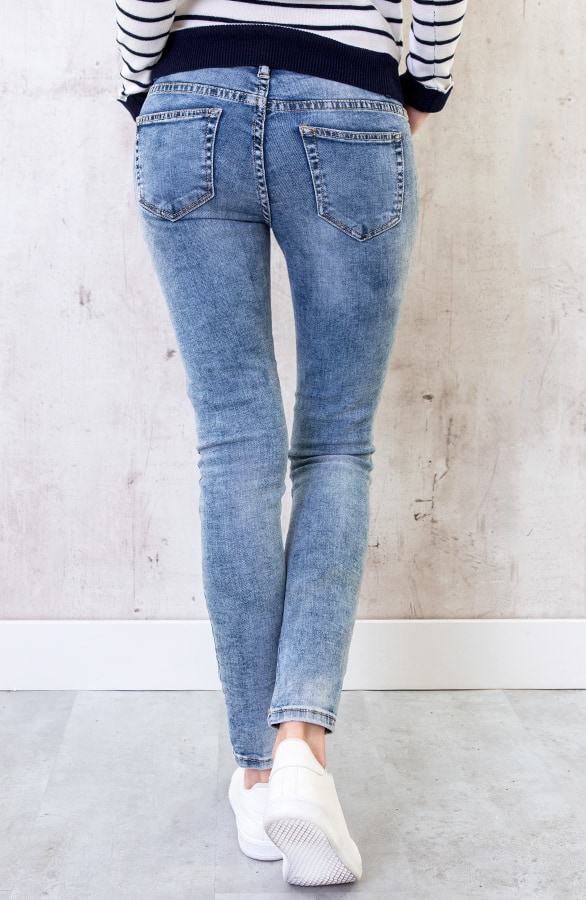 Damaged Jeans Light Exclusive – shoparchief, foto 4