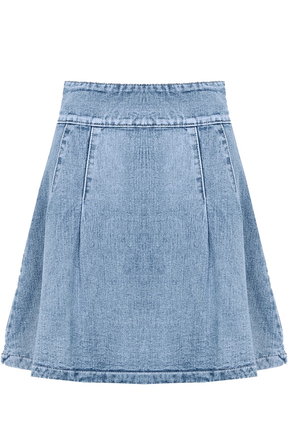 High Waisted Spijkerrok – shoparchief