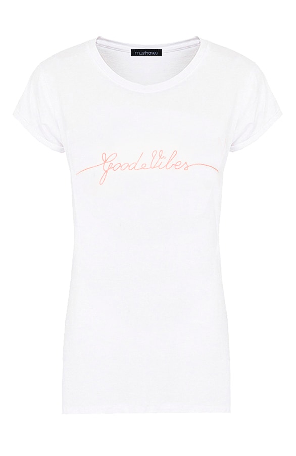 Good Vibes Top Koraal – shoparchief