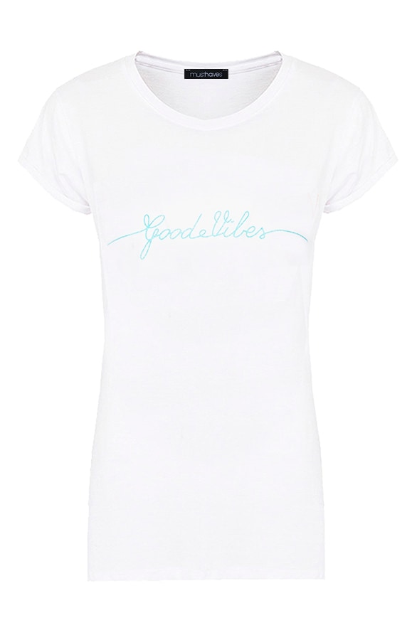 Good Vibes Top Babyblauw – shoparchief