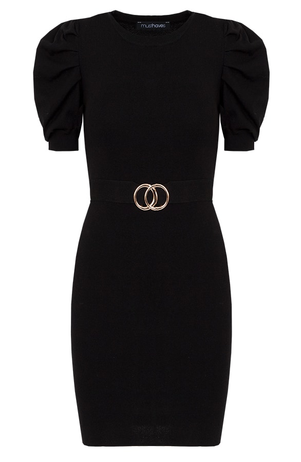 Jurk Met Pofmouwen Deluxe – shoparchief