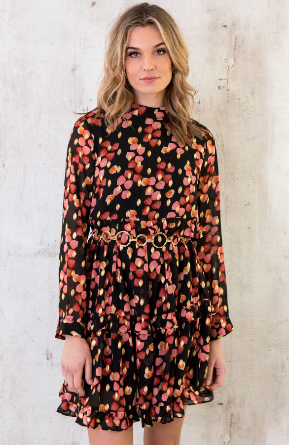 Print Jurk Oversized Dames – shoparchief, foto 2