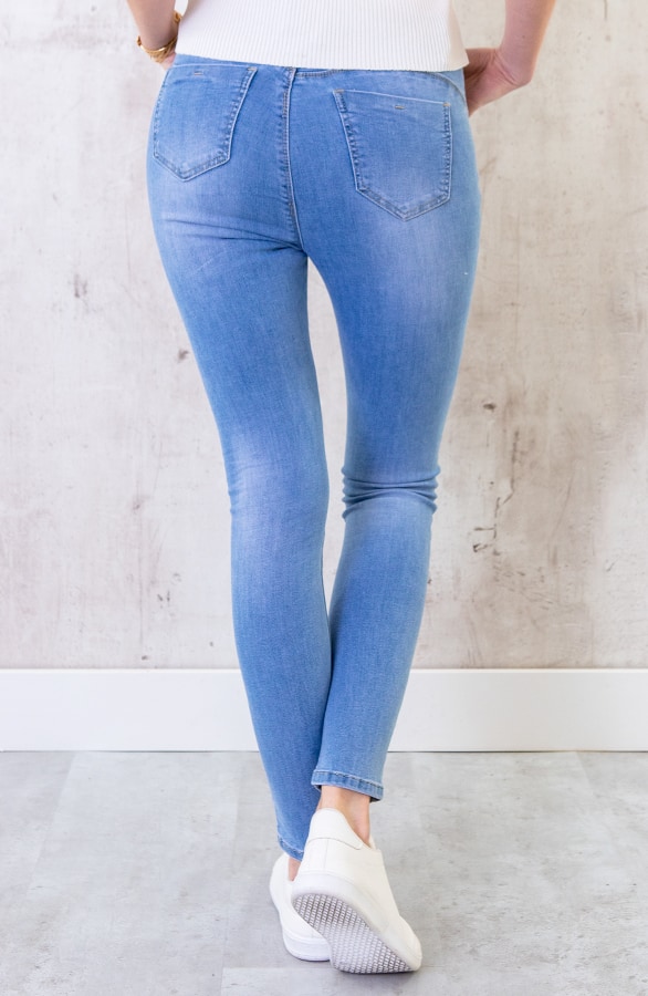 Skinny Jeans Hellblau, Shoparchiv, Foto 3