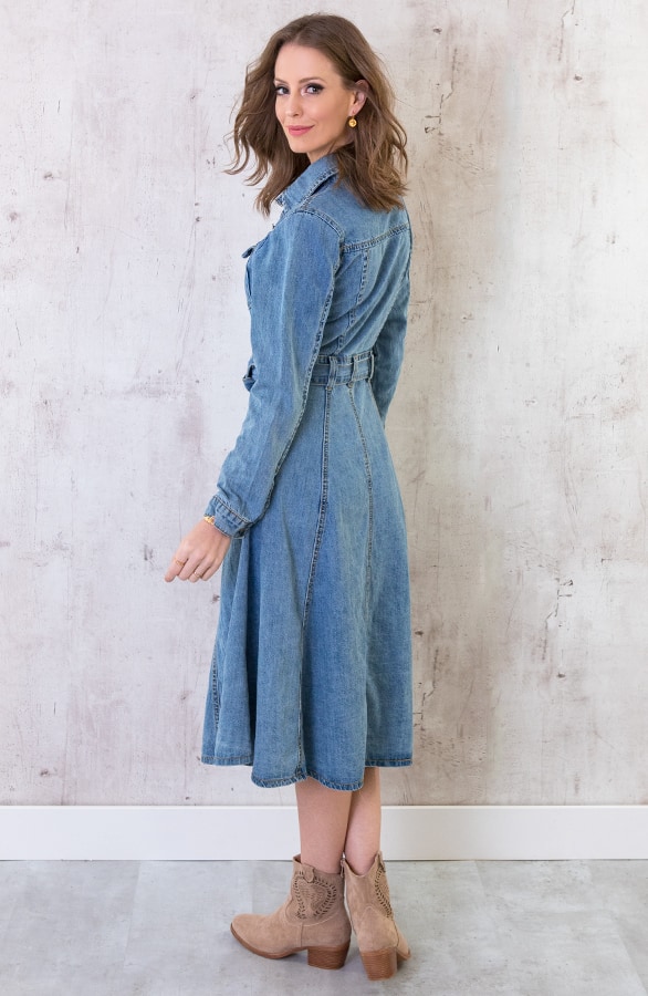 Spijkerjurk Exclusive Dames – shoparchief, foto 3