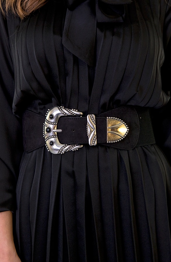 Stretch Riem Zwart – shoparchief, foto 3