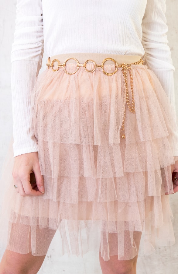 Tule Rok Dames Beige – shoparchief, foto 2