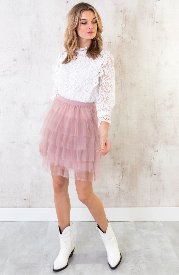 Blouse Met Kant – shoparchief, foto 4