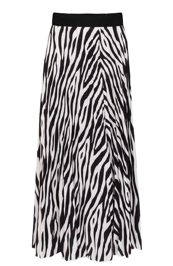 Zebra Plooirok Dames – shoparchief