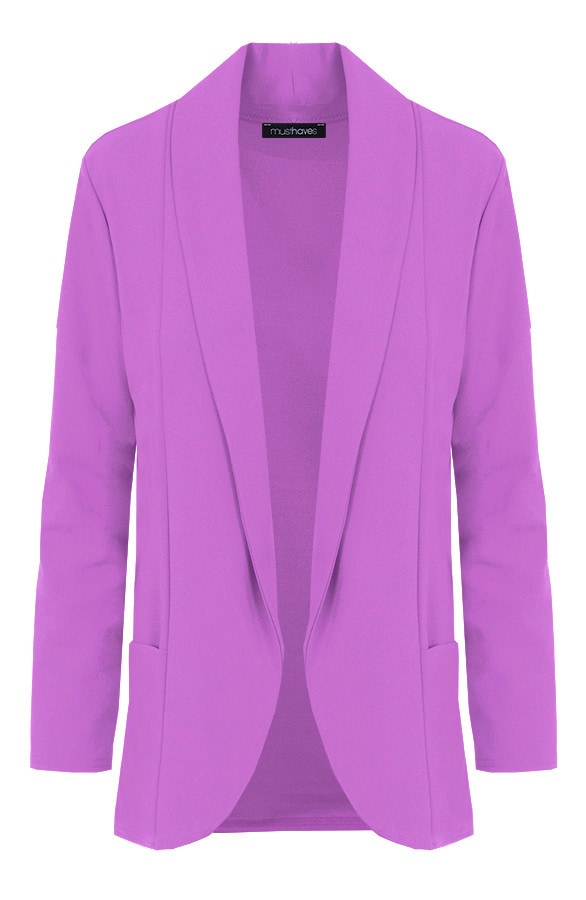 Basic Blazer Lila – shoparchief