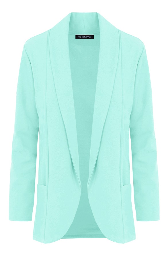 Basic Blazer Mintgroen – shoparchief