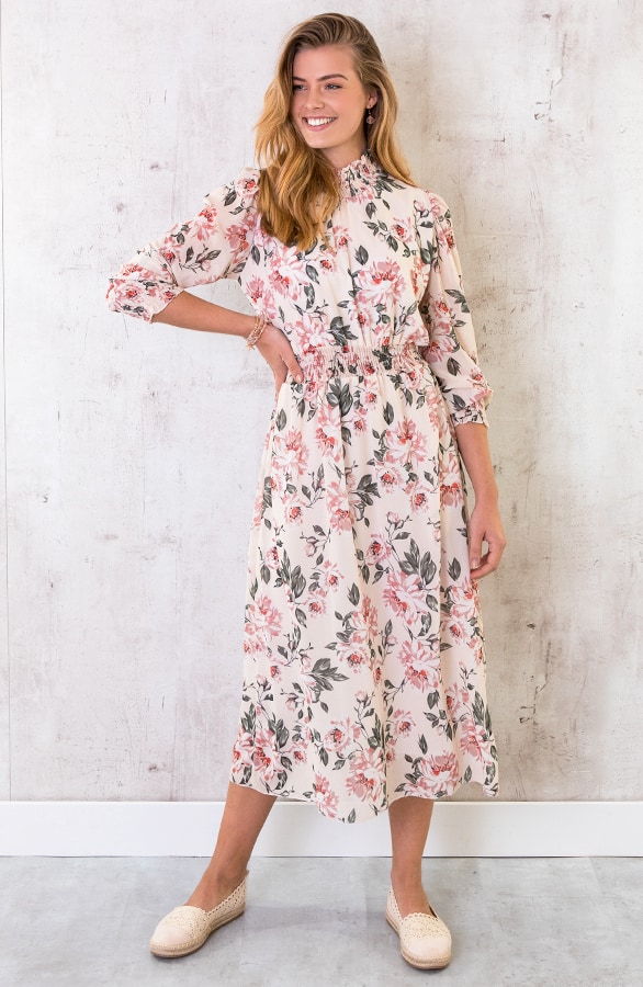 Bloemen Coljurk Lang Dames – shoparchief, foto 2