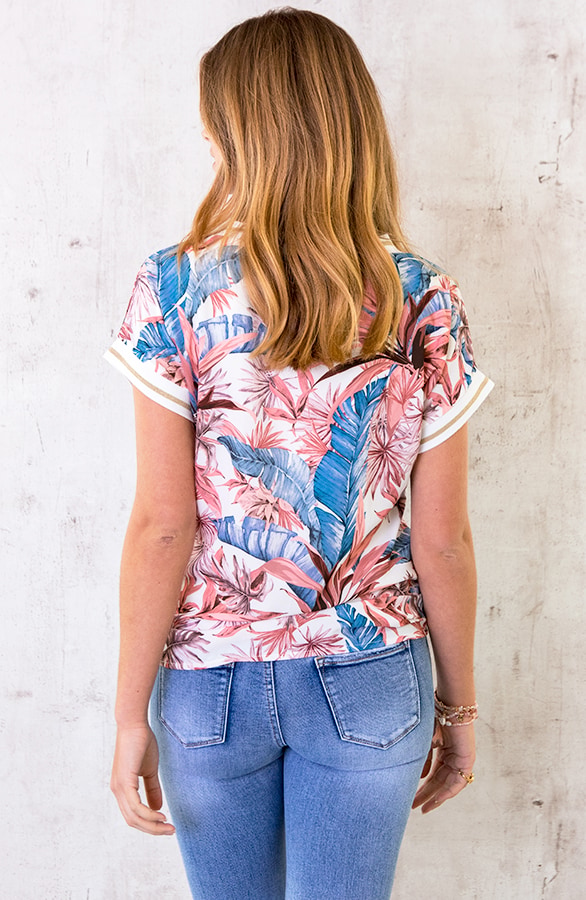 Bloemen Top Met Bies – shoparchief, foto 4