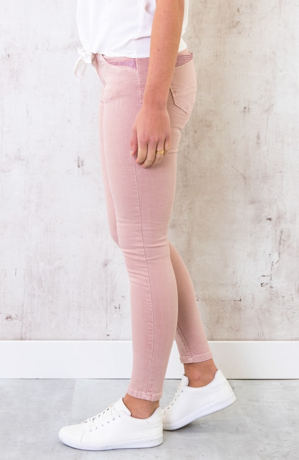 Broek Met Pailletten Roze – shoparchief, foto 2