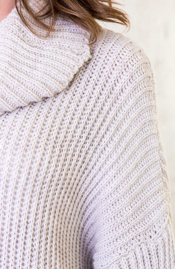 Oversized Coljurk Dames Creme – shoparchief, foto 5