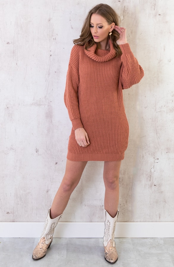 Oversized Coljurk Dames Salmon – shoparchief, foto 4