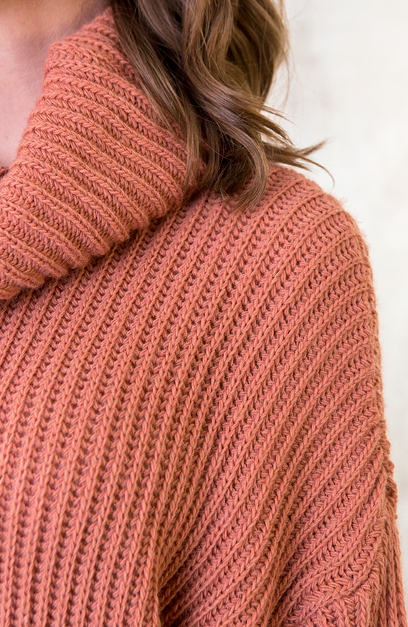 Oversized Coljurk Dames Salmon – shoparchief, foto 5