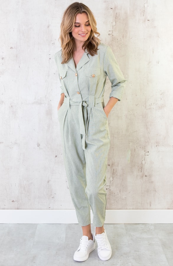 Jumpsuit Mintgroen – shoparchief, foto 4