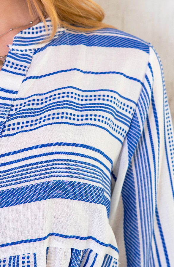 Kelim Tuniek Katoen Kobalt – shoparchief, foto 6