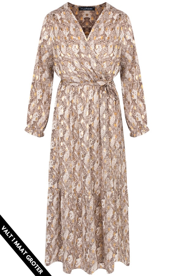 Maxi Jurk Snake Deluxe – shoparchief