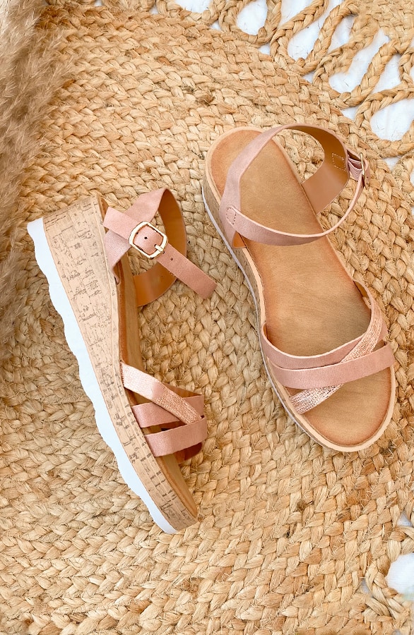Plateau Sandalen Roze – shoparchief