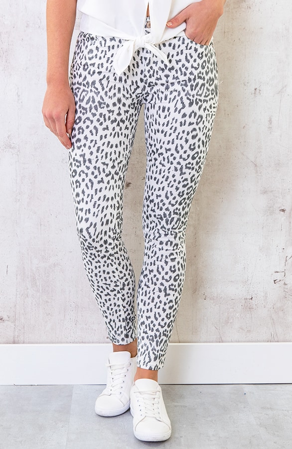 Skinny Jeans Leopard – shoparchief, foto 7
