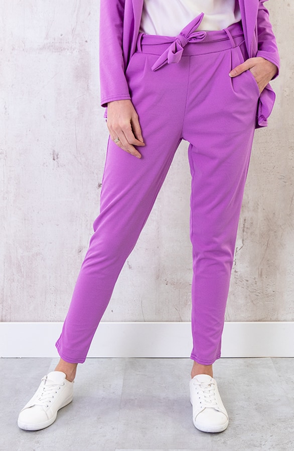 Strik Broek Basic Lila – shoparchief, foto 2