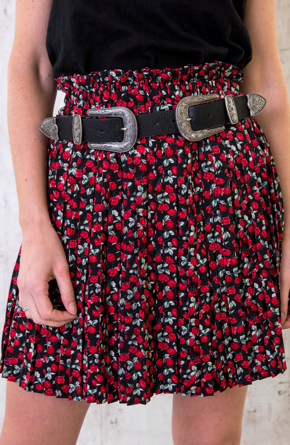 Bloemen Plooien Rok – shoparchief, foto 3