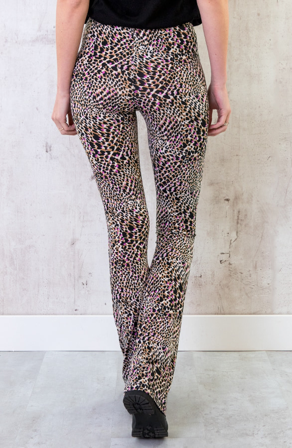 Flared Broek Panter Dames – shoparchief, foto 3