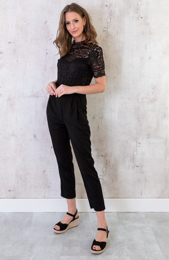 Jumpsuit Kant Deluxe Zwart – shoparchief, foto 2