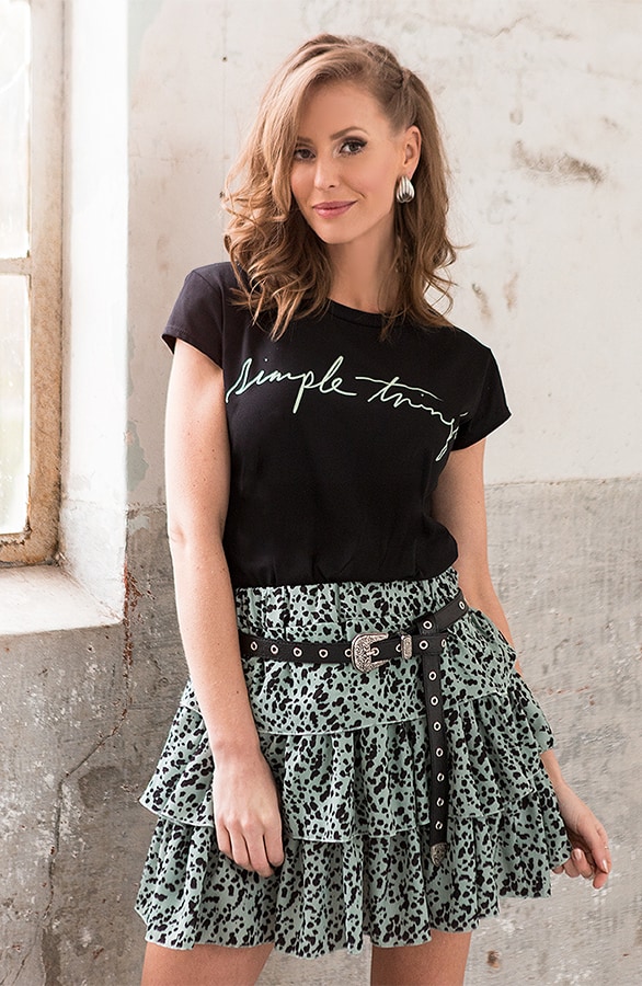 Leopard Rok Mint – shoparchief, foto 6