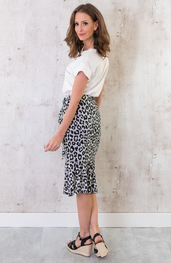 Panterprint Midi Rok – shoparchief, foto 4