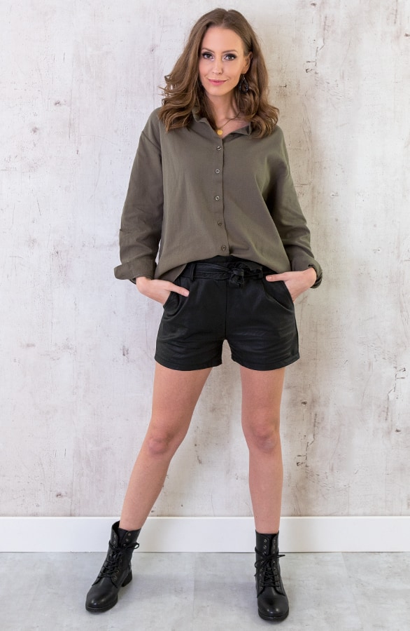 Rock N Roll Blouse Legergroen – shoparchief, foto 7
