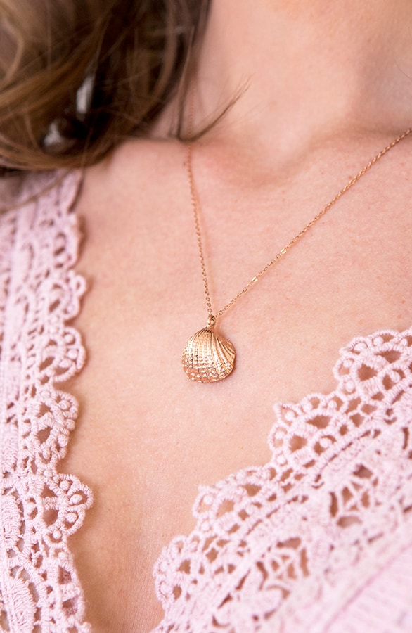 Schelp Ketting Rose – shoparchief, foto 2