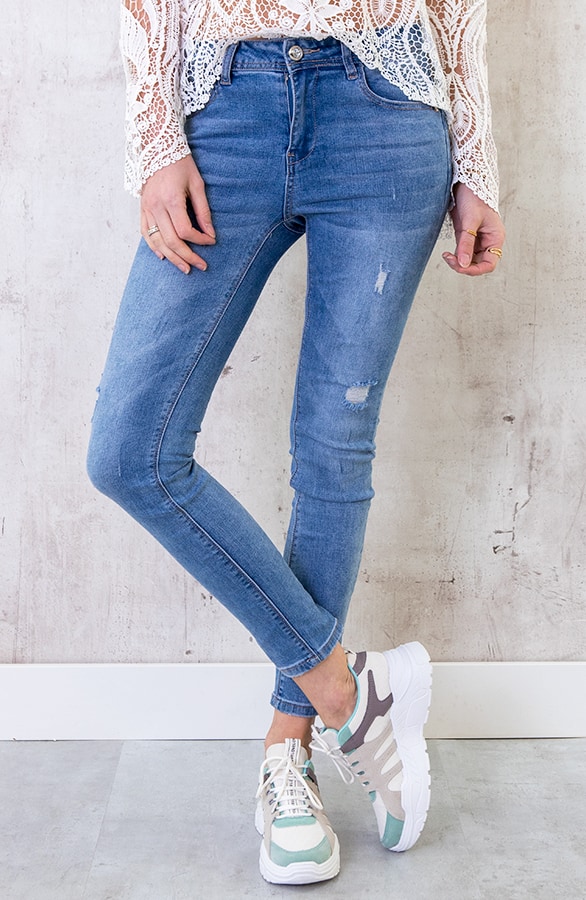 Skinny Spijkerbroek Dames – shoparchief