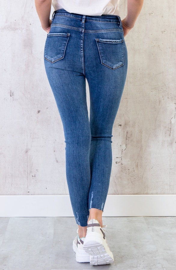 Skinny Spijkerbroek High Waist – shoparchief, foto 4
