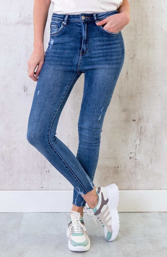 Skinny Spijkerbroek High Waist – shoparchief