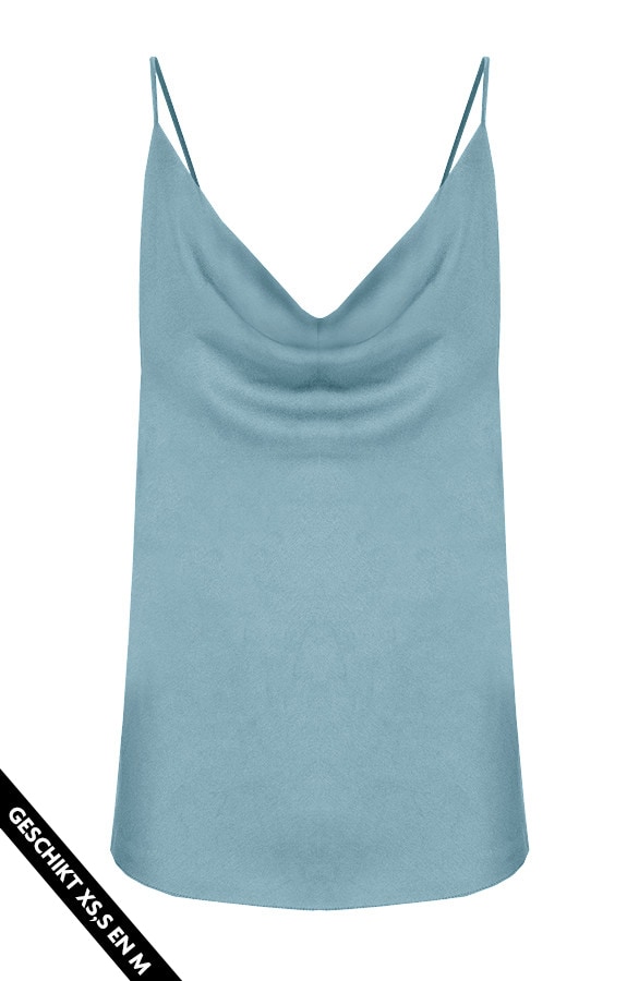 Spaghetti Top Waterval Turqouise – shoparchief