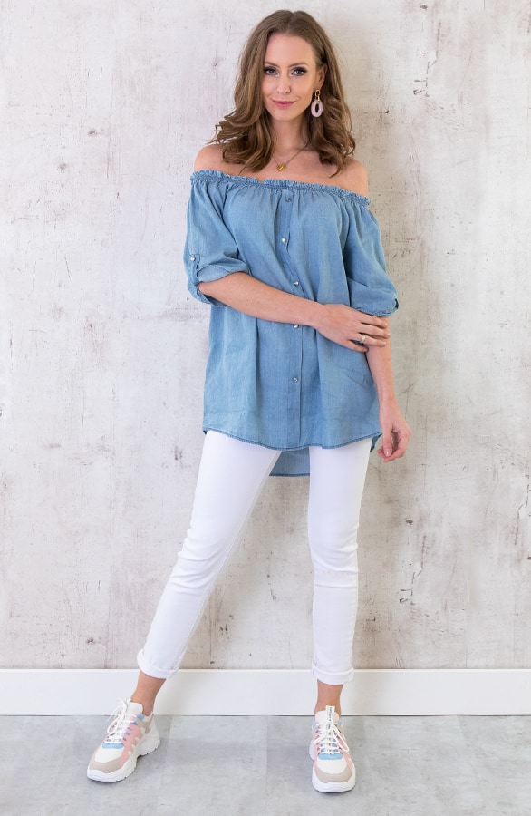 Spijker Top Denim – shoparchief, foto 2
