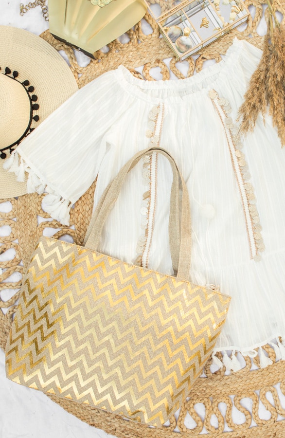 Zigzag Tas Deluxe Goud – shoparchief, foto 2