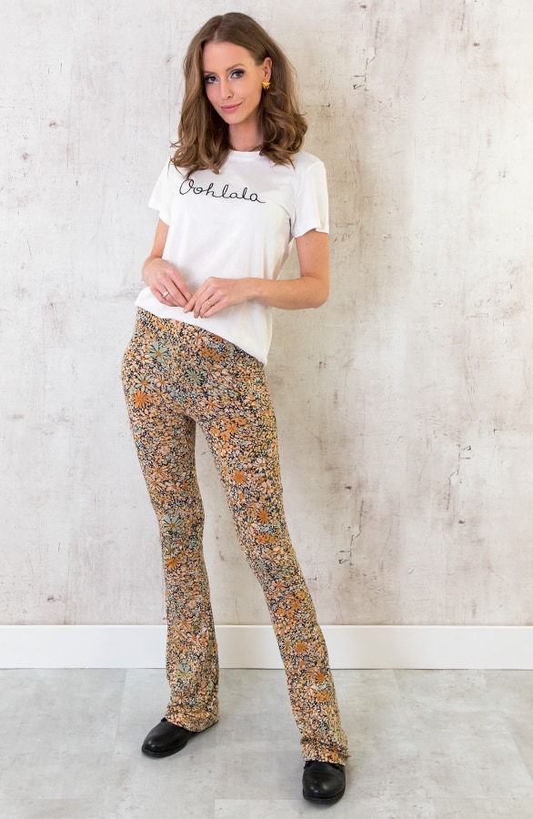 Oohlala Top Wit Zwart – shoparchief, foto 2