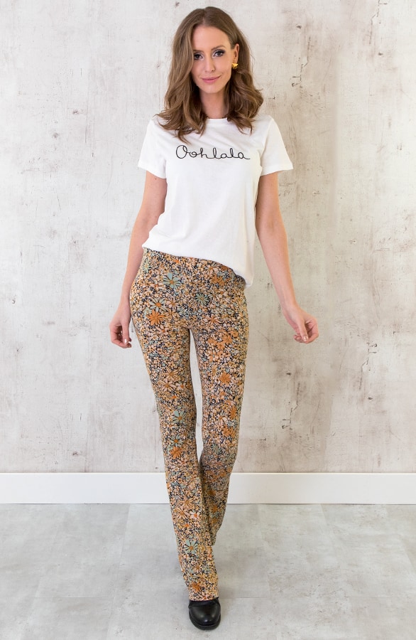 Oohlala Top Wit Zwart – shoparchief, foto 3